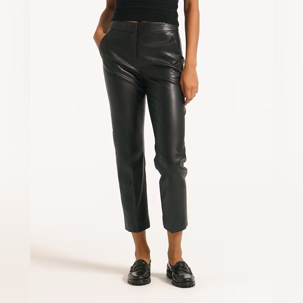 J. Crew Faux Leather Kate Pants